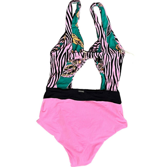 Maaji reversible One-Piece Cut Out Swimsuit (S) - Picture 4 of 6